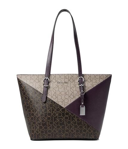 Calvin Klein Womens Serafina Signature Tote