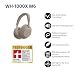 Sony WH-1000XM6 kabellose Noise Cancelling-Kopfhörer, Signature Hi-Res Sound, Bluetooth-Kopfhörer, Komfort, faltbares Design, magnetische Tragetasche, 30 Std.-Akku NC An, iOS & Android - Sandstone
