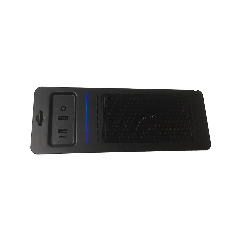 Ładowarka samochodowa 15 W, bezprzewodowy adapter do ładowania telefonu, płytka szybkiego ładowania 11, do Forda, do Explorera, do F-150, SVT Raptor 2017 do 2020 Samochodowa płyta ładująca