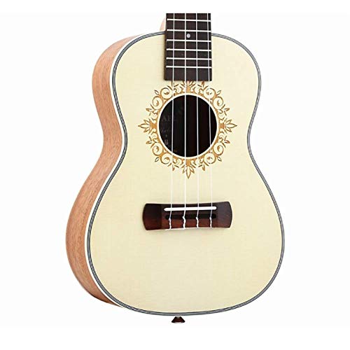 Ukuleles Tenor Ukulele for Beginner Ukuleles Spruce 26 inch Ultra-Thin Light with Bag Strap Strings Musical Instrument Ukulele Little Guitar 26 inch White Edge Spruce Mahogany - Les Beatles, Paul McCartney, John Lennon, RIngo Starr, George Harrison Ukuleles Tenor Ukulele for Beginner Ukuleles Spruce 26 inch Ultra-Thin Light with Bag Strap Strings Musical Instrument Ukulele Little Guitar 26 inch White Edge Spruce Mahogany – Image 6