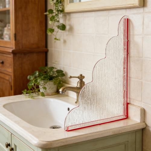 Pare-éclaboussures transparent et étanche pour éviter l'eau au sol