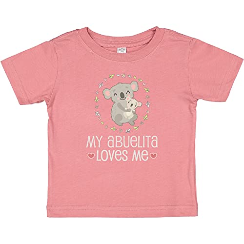 inktastic My Abuelita Loves Me Girls Baby T-Shirt