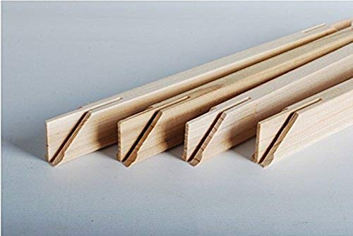 DIY Solid Wood Canvas Frame Kit 16 x20 Inch for Oil Painting & Wall Art Wooden Art Frames for Paintings & Canvases - Easy to Build Canvas Stretching System - Framed Picture Accessories (16\'\'20\'\')