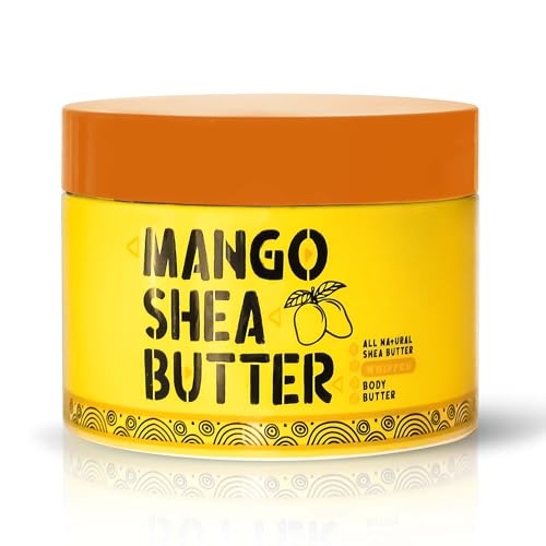 Beurre de karité fouetté mangue 300g pour corps et visage