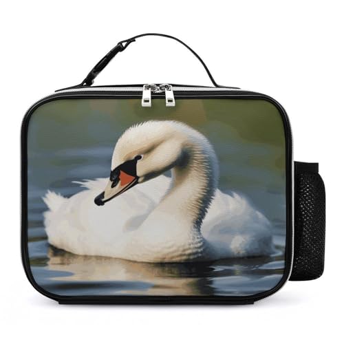 Cute Little Swan �����`�o�b�O ���U�[�����`�g�[�g�o�b�O �|�[�^�u���t�[�h�R���e�i �f�M�����`�{�b�N�X ��e�� �N�[���[�o�b�O �h�� ���O���\ �����`�{�b�N�X �ʋ� ���s �s�N�j�b�N�p