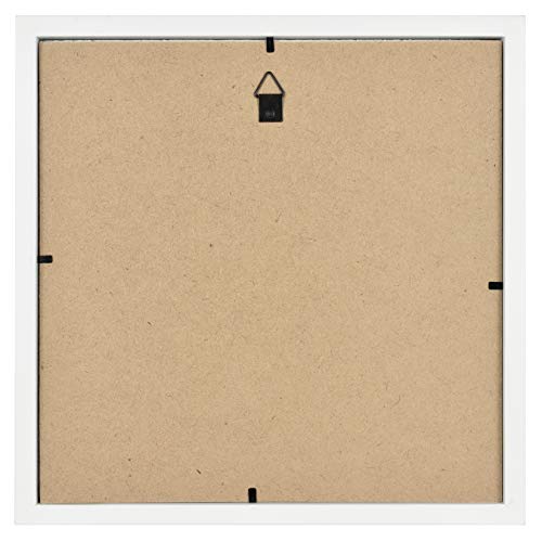 Image of MCS Linen Lined Shadow Box Frame, 10 x 10 in, White