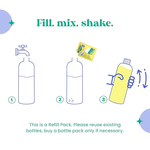 Cleevo Smart Refill Pack – Dishwash Gel (5L) + Floor Cleaner (5L) | Plant-Based Organic Dish wash for Oil Stains & Burnt Residues, Floor Cleaner for Mops, Tiles & Hard Surfaces | Pet & Child Safe