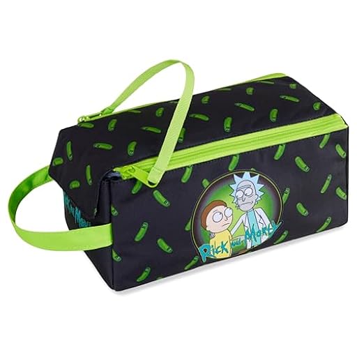Rick and Morty Neceser Hombre - Bolsa de Aseo de Viaje, Bolsa Colgante para Vacaciones y Gimnasio - Regalos Hombres, Navidad | Ya disponible en tu tienda friki favorita! En mundofriki.es!