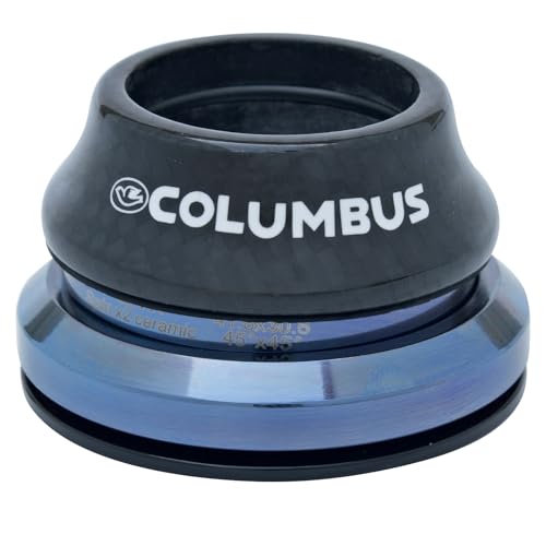 Columbus Compass Carbon Ceramic Casque intégré Noir 1 1/8" - 1 1/2" pour pivot conique
