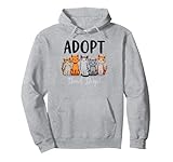Adoptez les chats, les amoureux des chatons, les chats, les mamans, les papas, les animaux de sauvetage, cadeau Sweat à Capuche