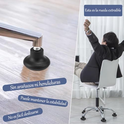 Mejores precios y opiniones de Silla de oficina con ruedas los 7 más buscados. 24 Imagen adicional
