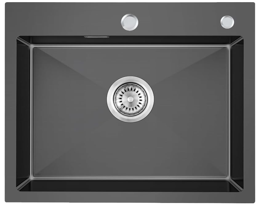 KEOKBON Sink 55X45X19CM Nano-Black for Kitchen