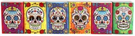 World Buyers Day of The Dead Mini Matchbox 6 Piece Set 2.188x1.5X.5