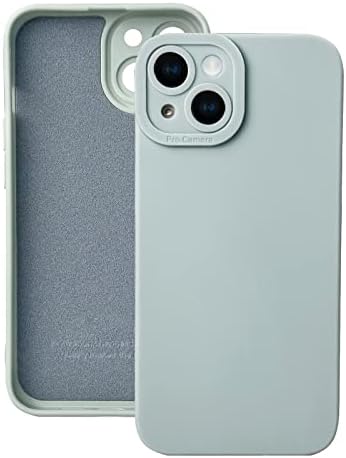 LOOKSEVEN For IPhone 14 Pro Max Case, White Silicone TPU