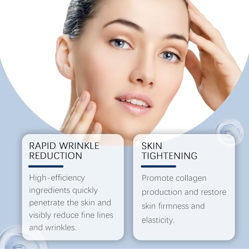 OLAVITA Facial Serum, Liquid Anti-Aging Solution with Vitamin C, E, Retinol & Aloe, Boosts Collagen, Shrinks Pores, Diminishes Wrinkles & Fine Lines (2Pcs)