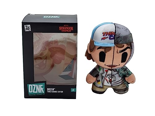 BANDAI Stranger Things Merchandise Dustin Plush Toy,19cm Freestanding Dustin Cuddly Plushie,DZNR Collectable Soft Toys For All Fans Of Cute Things Make Great Stranger Things Gifts - Image 4