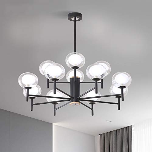 Lustre Moderne de Plafond réglable à 3 lumières style Milieu du siècle