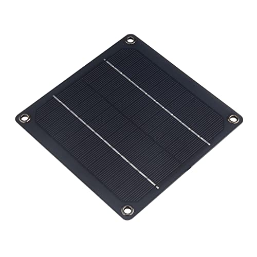 ERYUE Ventilador de painel solar 3W kit de painel solar à prova de intempéries para galinheiros pequ