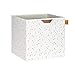 Produktbild LÄSSIG Kinder Aufbewahrungskorb Aufbewahrungsbox Kinderzimmer Spielzeugkorb Organizer Wäschekorb/Toy Cube Allover Speckles
