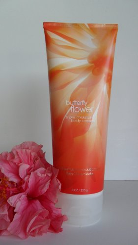 Bath and Body Works Signature Collection Butterfly Flower Triple Moisture Body Cream 8oz