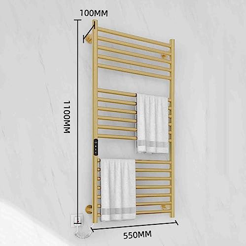 Toallero inteligente de temperatura constante para secar ropa y calentar el baño 8
