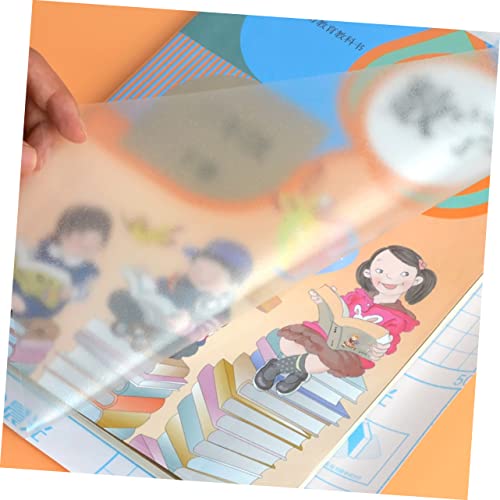 Tofficu 10 Pçs Capa De Livro Autoadesiva Capa De Livro Capa De Livro Capa De Livro Capa Protetora De