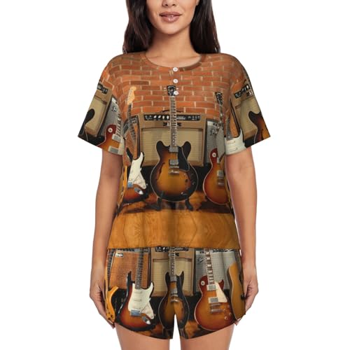 Pyjama guitare femme pour des soirées cocooning douces