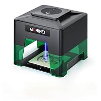 Amazon | GORIFEI レーザー刻印機 黒いレーザー彫刻機 3000mw DIY道具