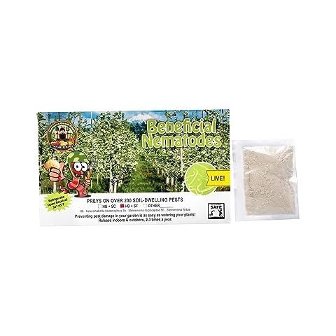 10 Million Live Beneficial Nematodes Hb & Sf - Kills Over 200 Different Species of Soil Dwelling and Wood Boring Insects. Cover