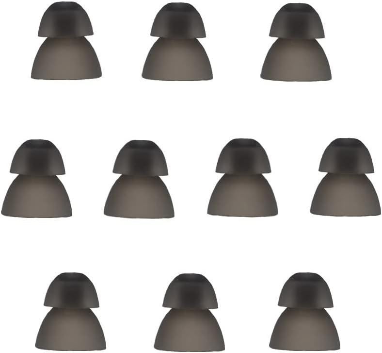 Hearing Aid Domes Small Size for Resound Sure Fit RIC RITE and Open Fit BTE Hearing Amplifier Smoky Power Domes Invisible Ear Tip 10 Counts