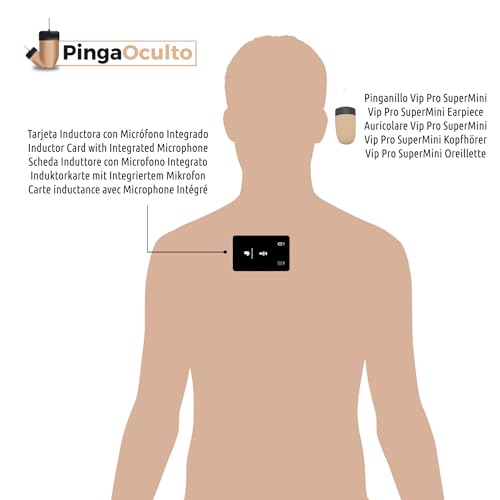 PingaOculto Spy Earpiece GSM Wireless Earphones Invisible Hidden Mini Headset Exam NanoSIM Card Microphone - Image 3