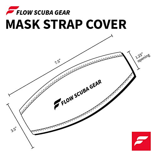 Flow Scuba Gear - Neoprene Cover For Dive And Snorkel Mask Strap (Tsunami 2-Pack)… #TOP3
