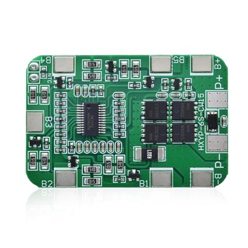 Image of amiciSolar 6S 22.2V 14A Lithium Battery BMS Protection Board with Cell Balancing | For 6-Cell 18650 Li-ion Packs | Overcharge, Over-Discharge & Short-Circuit Safety for DIY Battery Packs