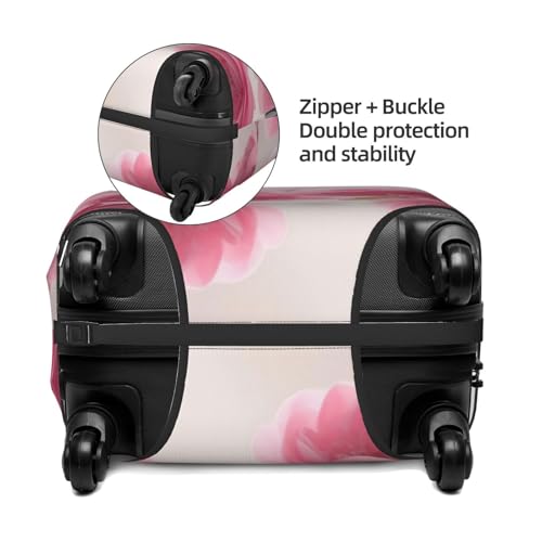 Flowers Print Luggage Suitcase Covers Elastic Washable Luggage Protector Luggage Covers For Suitcase4