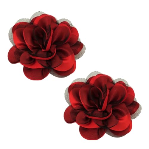 Broche en tissu satin grand format pour fixer vos drapés de robe de spectacle sans pli