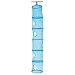 Ikea Mesh Hanging Storage with 6 Compartments, Turquoise