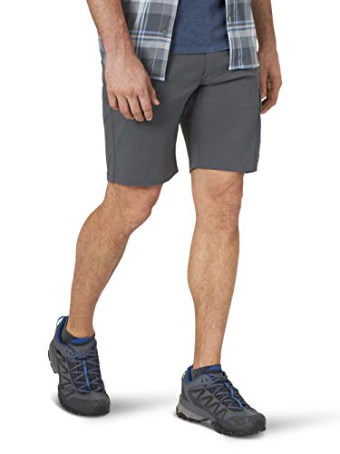 ATG by Wrangler Men s Asymmetric Cargo Short, Grey, 34