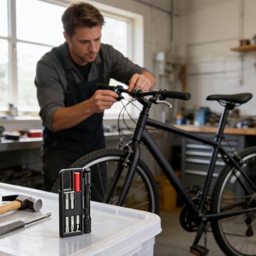 Clé à cliquet robuste avec embouts interchangeables pour atelier