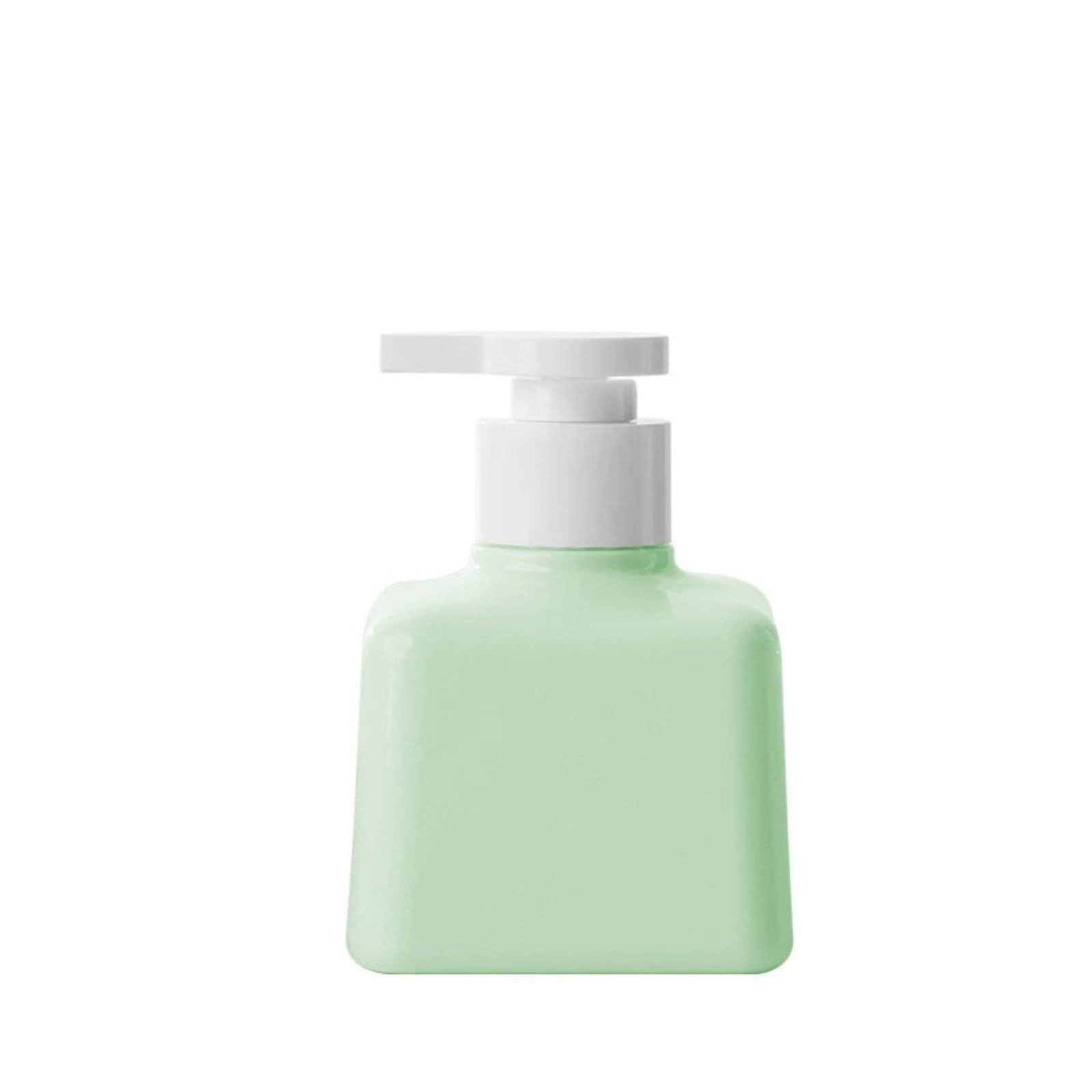 Valcla Verde Soap Dispenser Small Square Bottle With Pump Soap Dispenser Portable Plastic Refill Empty Bottles Bathroom Lotion Bottle(,200Ml)
