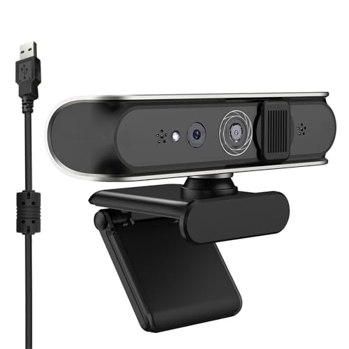 Webcam Windows Hello 1080p déverrouillage visage PC fixe portable