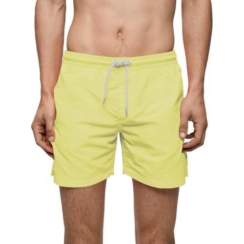 Dice EbbFlow SWIMSUITE for Men, Pale Yellow, L