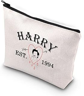 KUIYAI Harry Fans Gift Harry Concert Inspired Zipper Pouch Makeup Bag for Fandom Girls (Harry 1994)