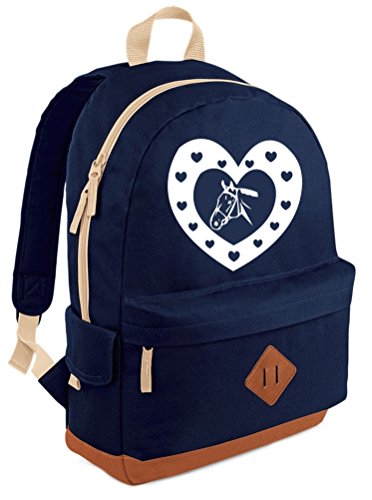 Sac à main porté au dos pour femme Edward Sinclair bleu marine, la solution contre le mal de dos