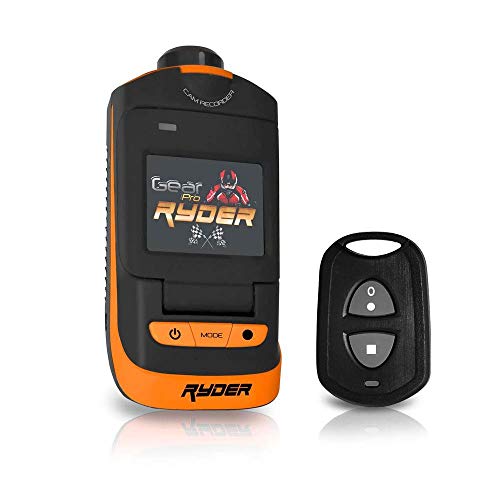 Image of Sound Around GearPro Ryder Action Camera, HD Video, 16MP Photos, Waterproof Case, 1.5'' LCD, 360 Rotating Lens, Anti-Shake, HDMI, Remote Control, 2-Hour Battery Life, Helmet Mount