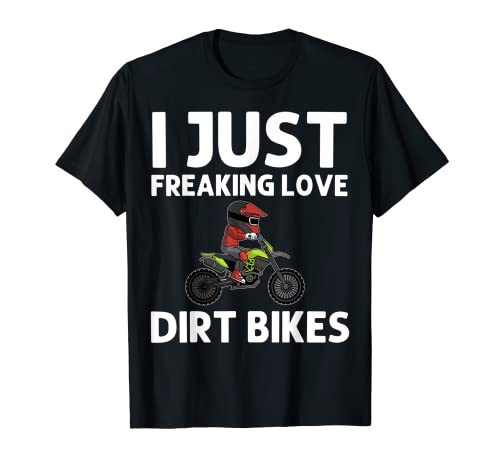 Divertente Dirt Bike Regalo Uomini Donne Motocross Rider Biker Racer Maglietta