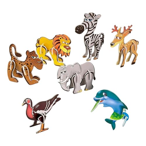 Puzzle animaux 3D jouets éducatifs en mousse pour de l'enfance voyage et maternelle