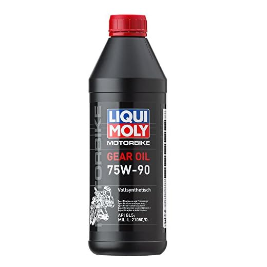LIQUI MOLY Motorbike Gear Oil 75W-90 | 1 L | Aceite de engranaje de motocicleta | 3825