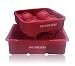 Combo Large Square & Round Ice Cube Mold Silicone Tray Jumbo Giant Square and Sphere for Ice Ball