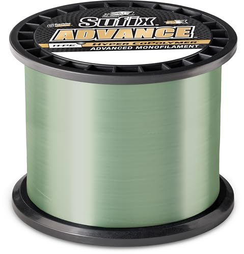 Sufix Advance nylon de qualité supérieure vert bobine monofilament