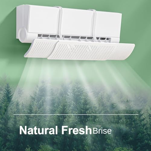 Déflecteur d'air pour climatisation et ventilation de bureau ou maison